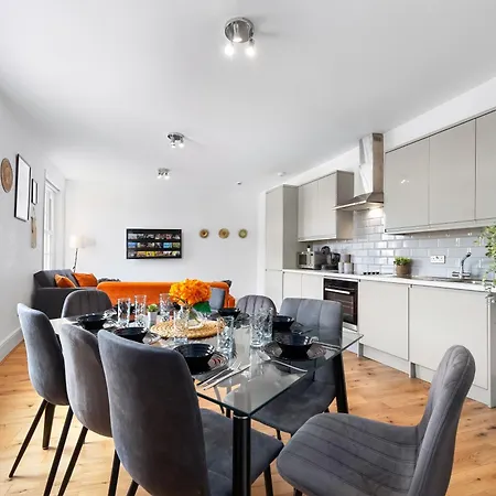 Stylish 3 Bedroom Serviced Apartment In Kings Cross London Exterior photo
